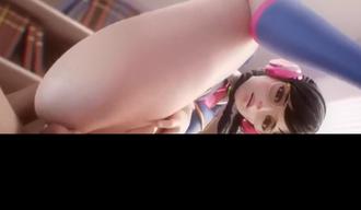  【3D】清纯女学生被三倍速抽插 